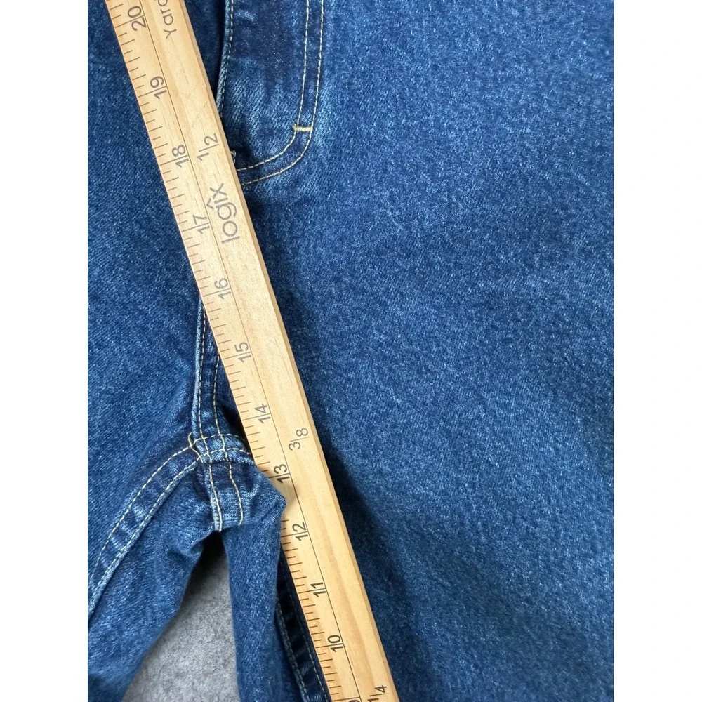Sean John Vintage Mens Denim Carpenter Shorts Blue Baggy Y2K Size 40